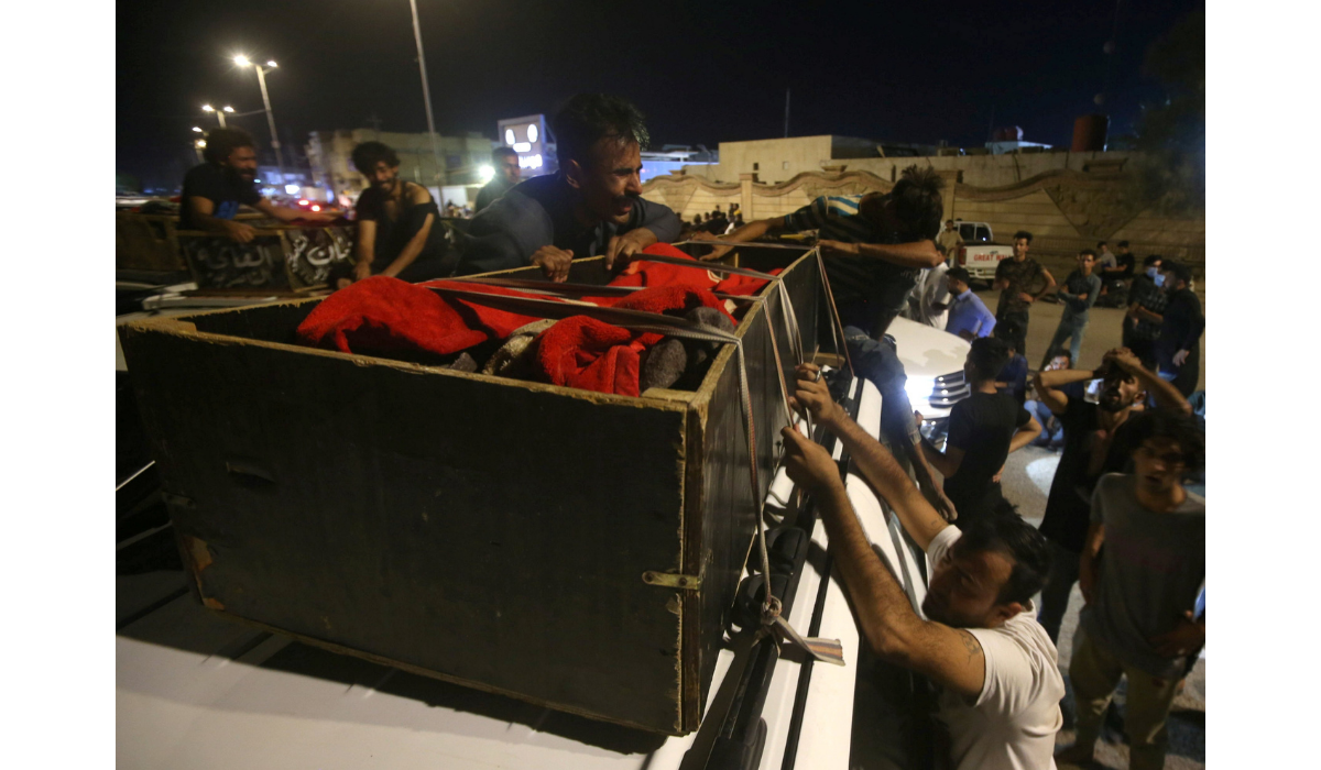 At least 44 killed, 67 injured in coronavirus hospital fire in Iraq